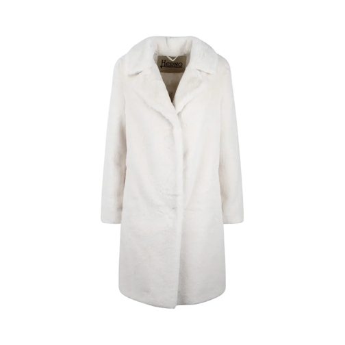 Herno  Ecofur Coat White