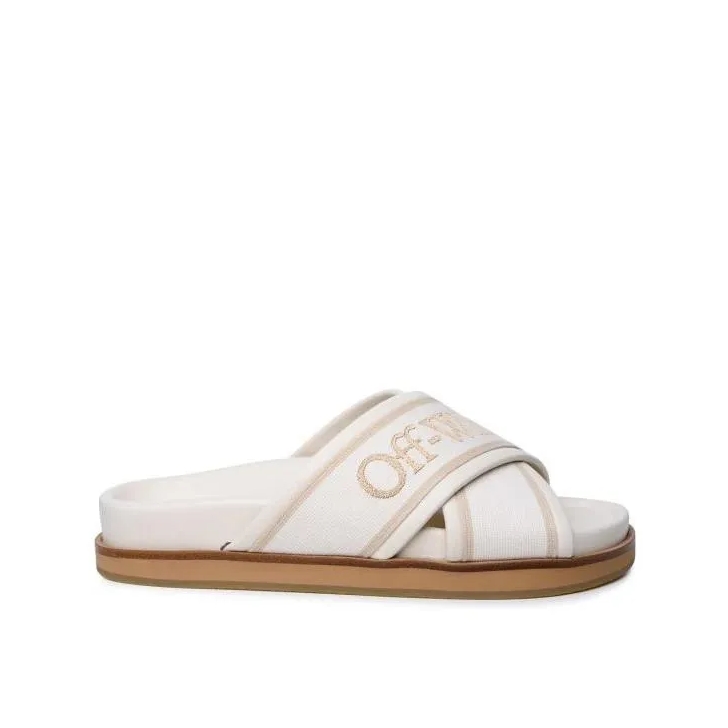 Badslippers off white on sale