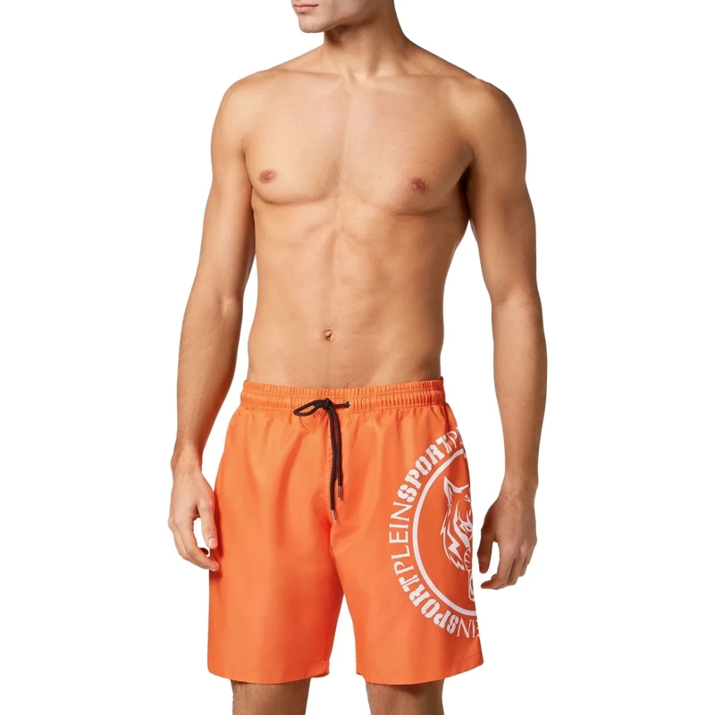 Plein Sport  Badehose Carbon Tiger orange(Image 3)