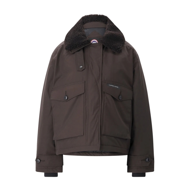Canada Goose veste Jacke Scout mit Daunen braun