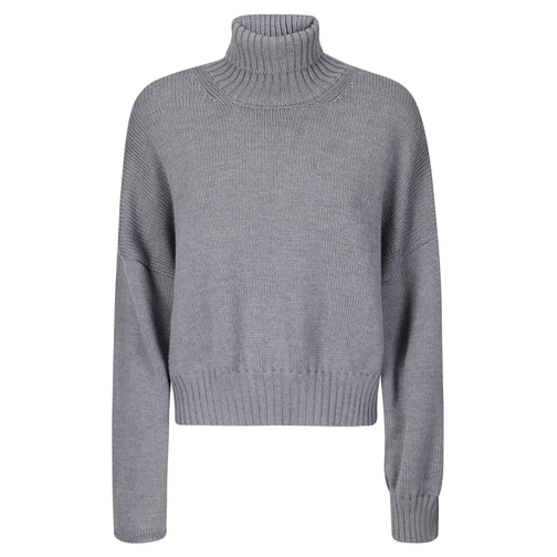 ARCHIVIO B Pull à col roulé Wool Sweater Grey