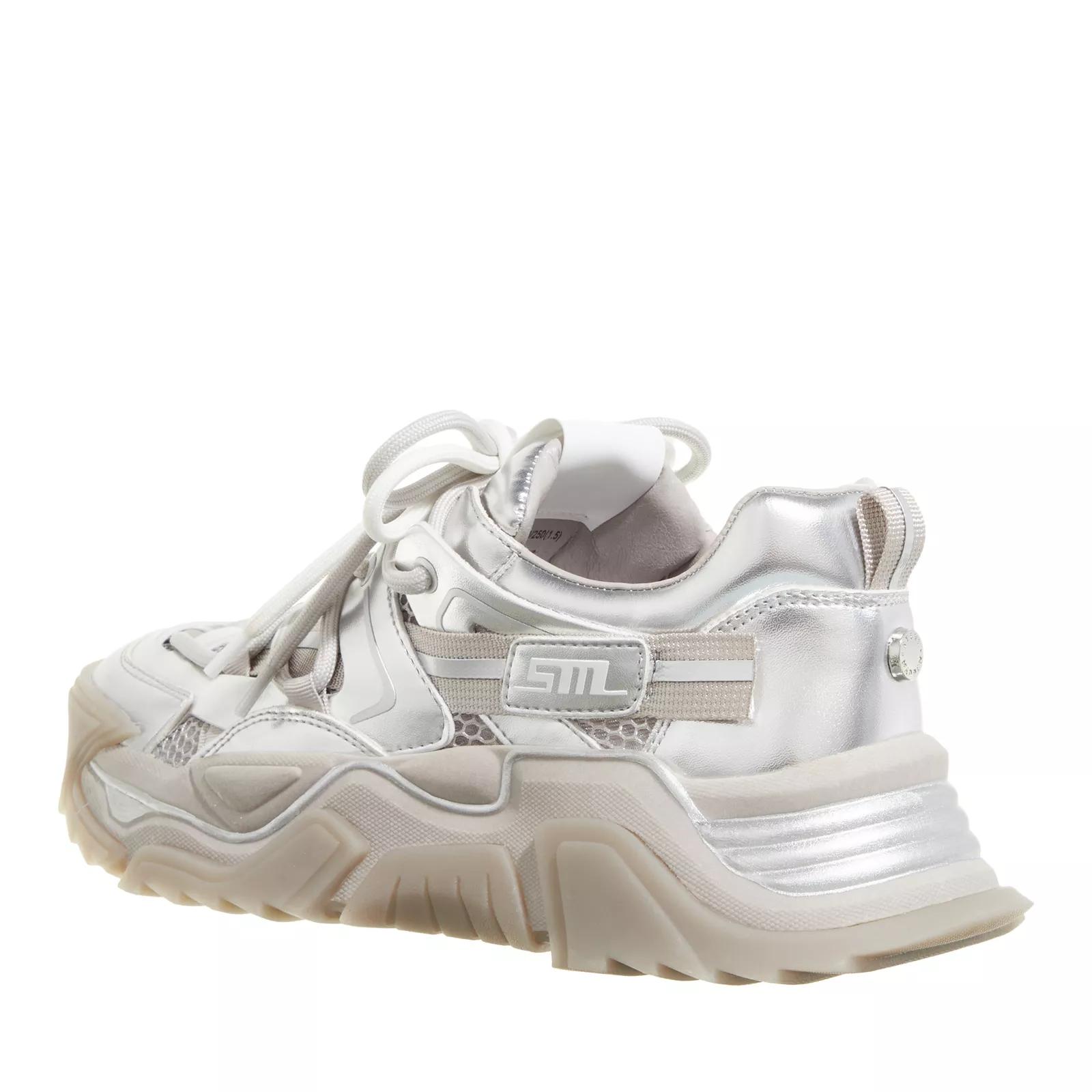 Kingdom-E Sneaker Silver Low-Top Sneaker
