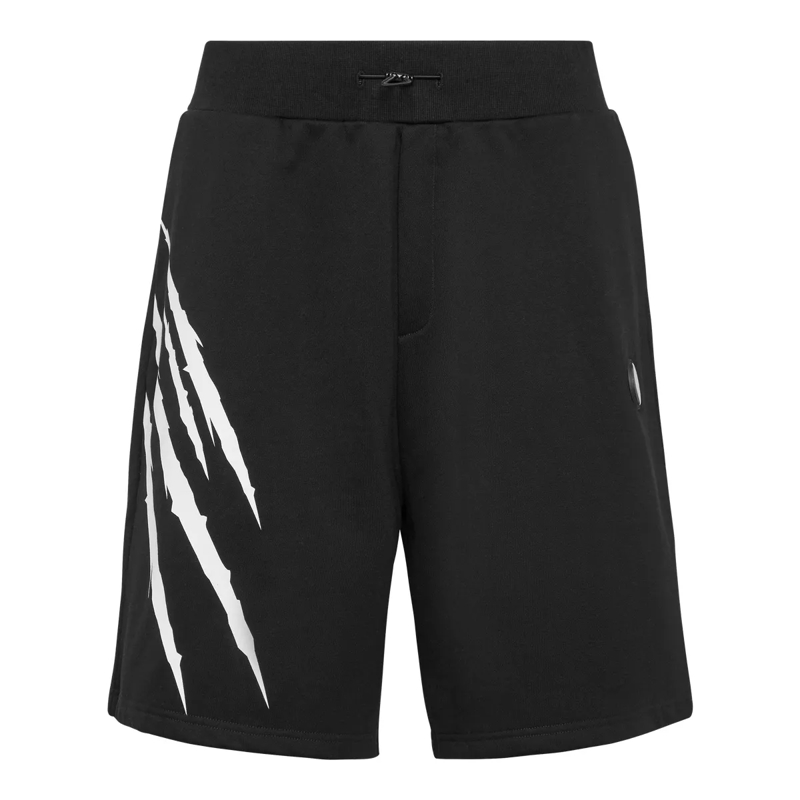 Plein Sport Shorts Jogging-Shorts Scratch schwarz