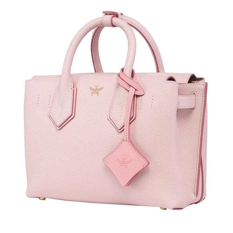 MCM Tote Milla Lthr Tote Sml Qa Lotus Pink(Image 4)