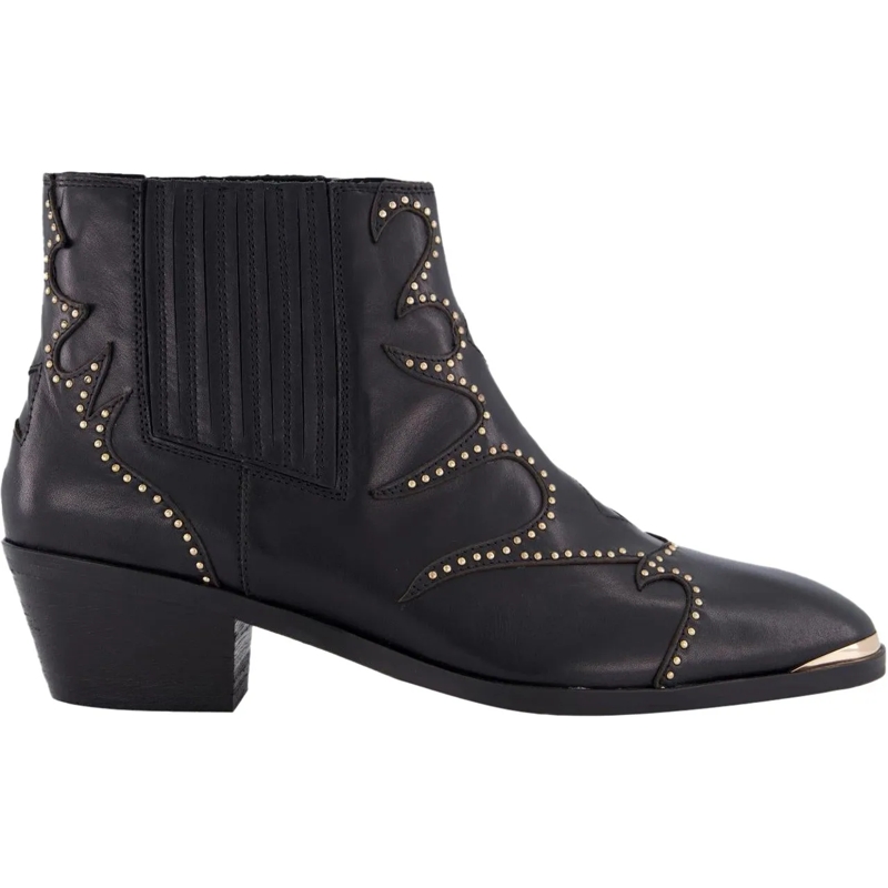 Toral Stiefel Dames TL-Sonia Punk schwarz