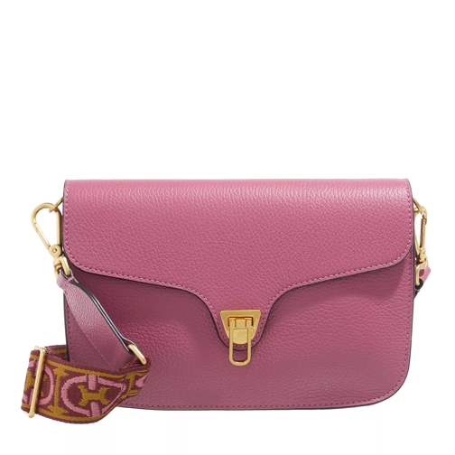 Coccinelle Beat Soft Ribb Pulp Pink Crossbody Bag