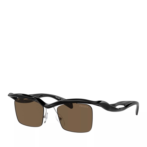 Prada 0PR A15S 47 1AB8C1 Black Lunettes de soleil