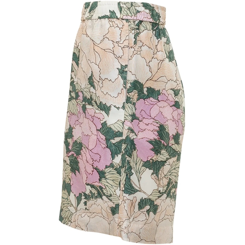 Givenchy Shorts Shorts con Stampa Floreale mehrfarbig(Image 3)
