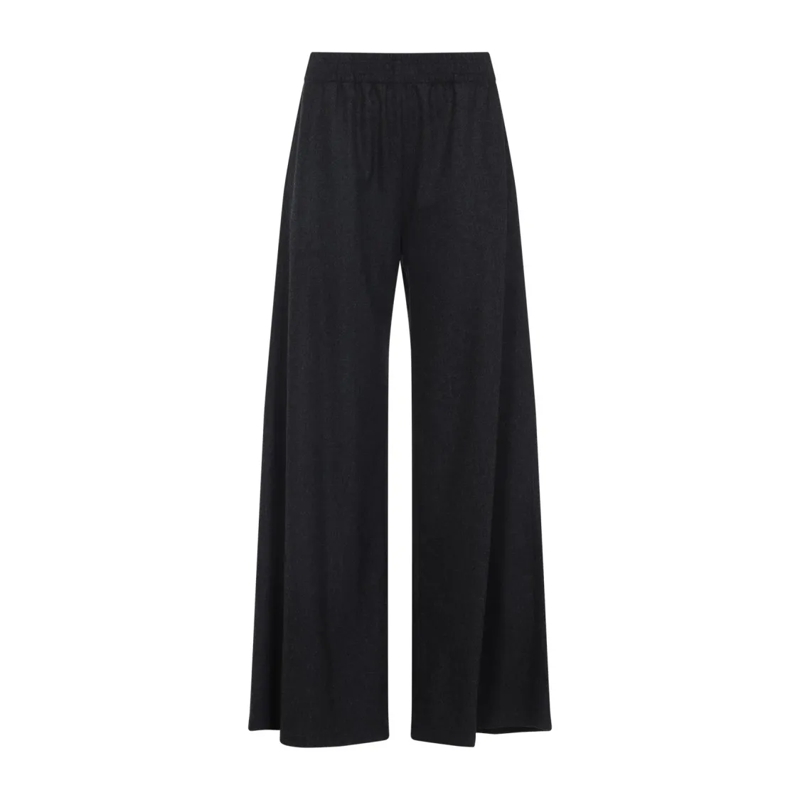 Fabiana Filippi  Wide-Leg Trousers With Tailored Fit Black