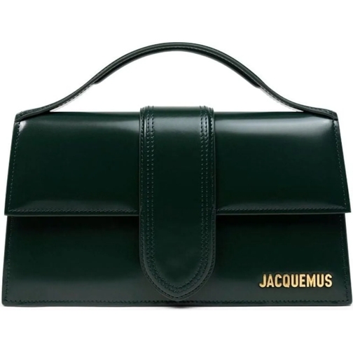 Jacquemus Tote LE GRAND BAMBINO DARK GREEN grün