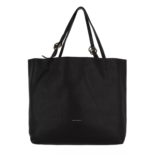Coccinelle Davon Shopping Bag Noir/Oro Boodschappentas