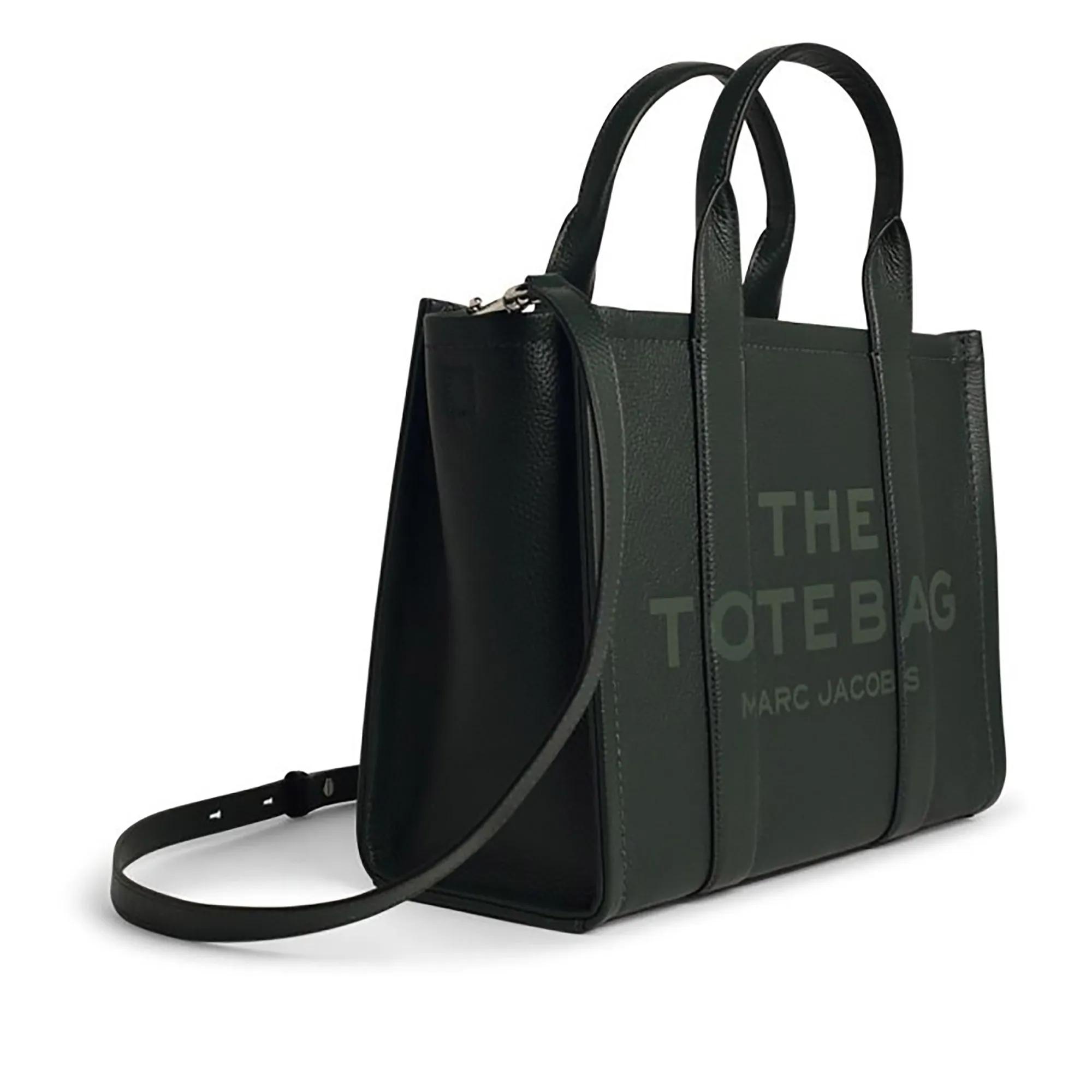Marc Jacobs Totes & shoppers Medium Tote' Green Leather Bag in groen