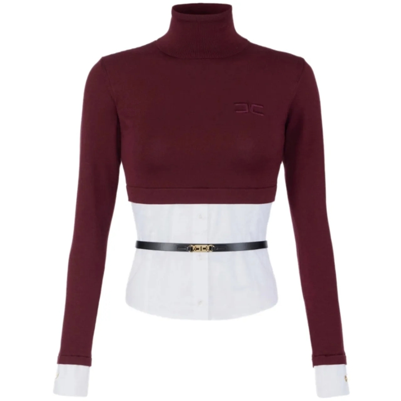 Elisabetta Franchi  Sweaters Merlot rot