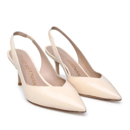 Stuart Weitzman Ivory Leather Sandals Neutrals Escarpin