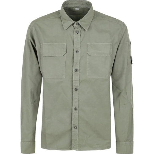 CP Company Legere Oberteile Cpcompany Shirts Green grün