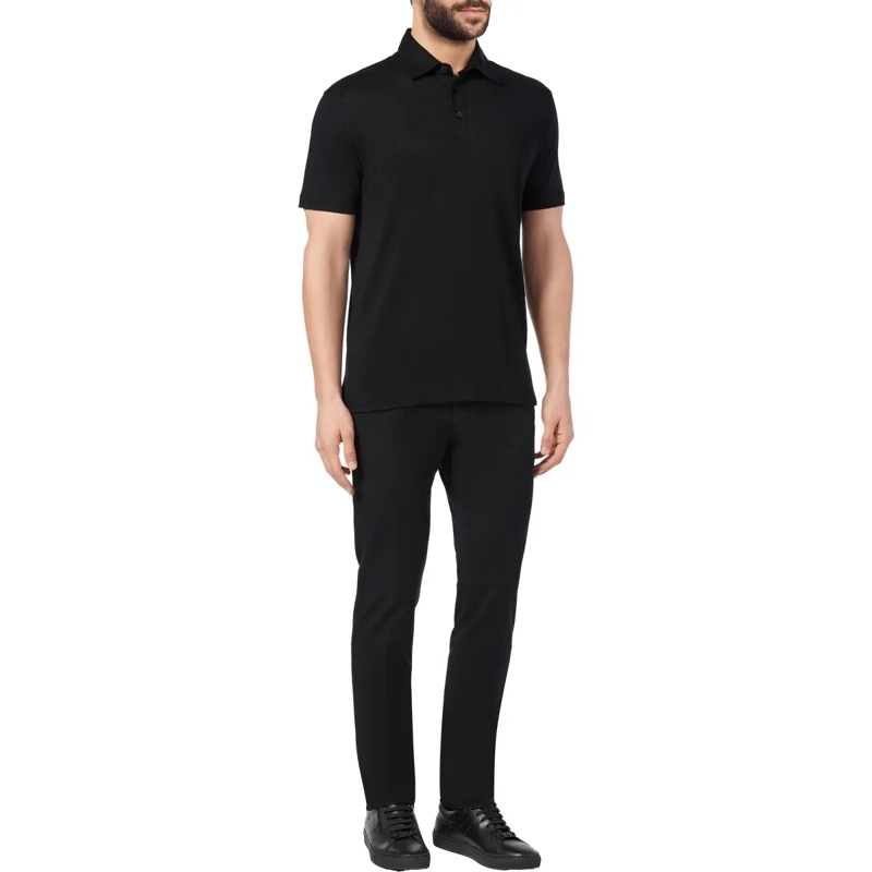 BILLIONAIRE Top Poloshirt Crest schwarz(Image 3)