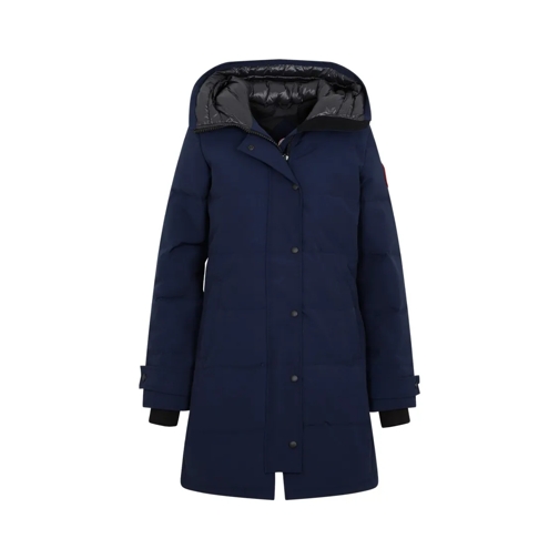 Canada Goose Overgangsjas Navy Shelburne Parka Jacket Blue