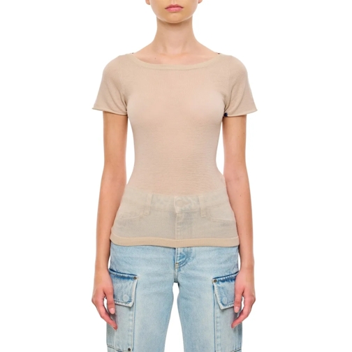 Extreme Cashmere T-shirts Cashmere T-Shirt Neutrals