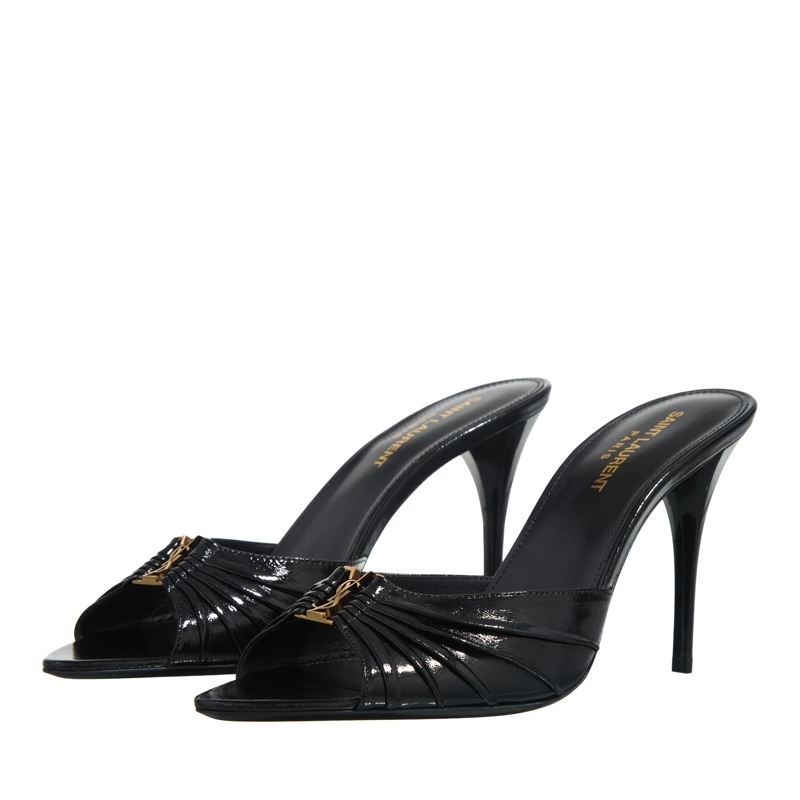 Saint Laurent Mules Babylone Mules Nero (Image 3)
