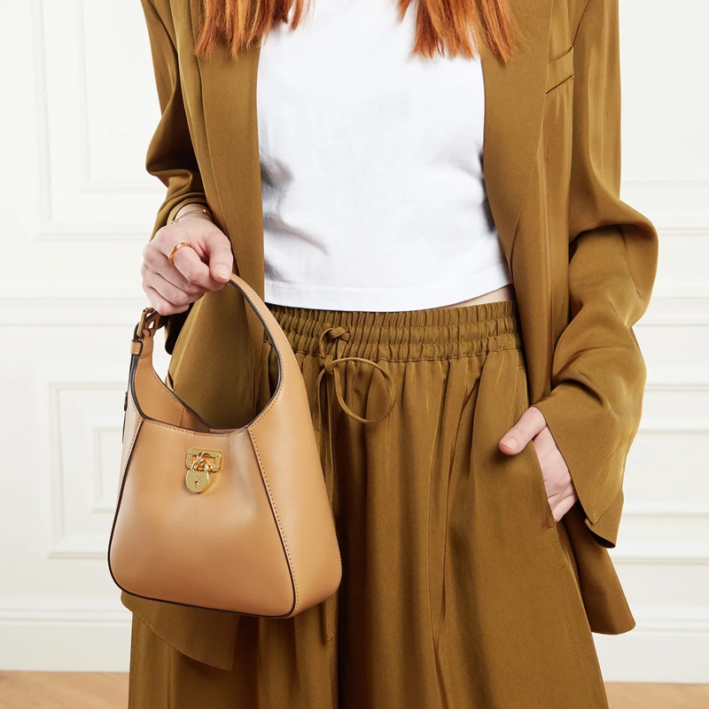 Lauren Ralph Lauren Schultertasche Tanner Sm Sh Shoulder Bag Small Buff(Image 2)