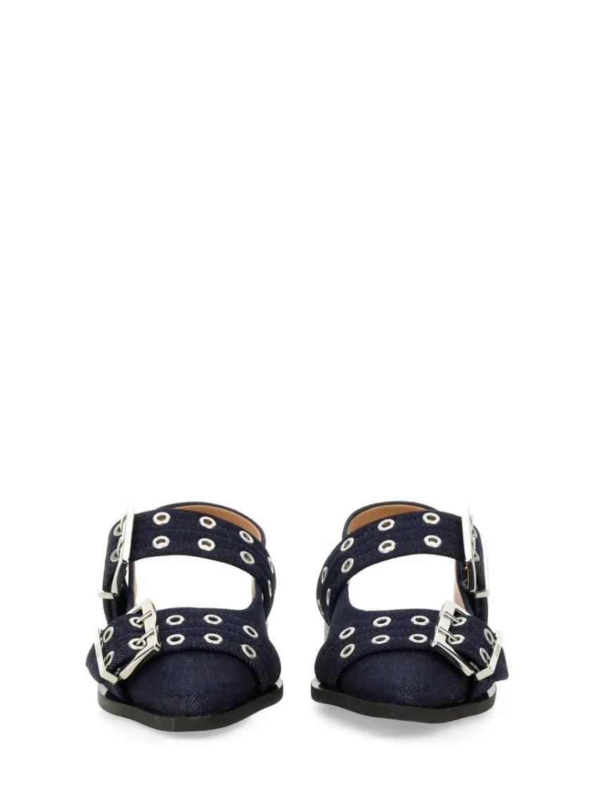 Thumbnail - Ballerina With Buckle - Gr. 39 (EU) - in Blau