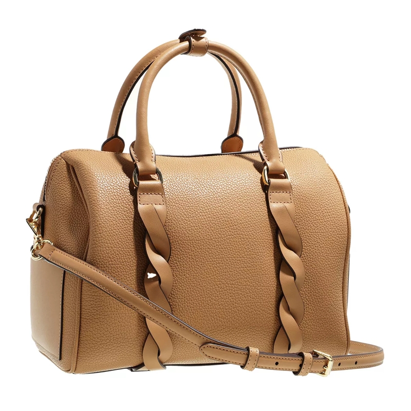 Lauren Ralph Lauren Bowling Bag Kaden Satchel Medium Buff(Image 4)