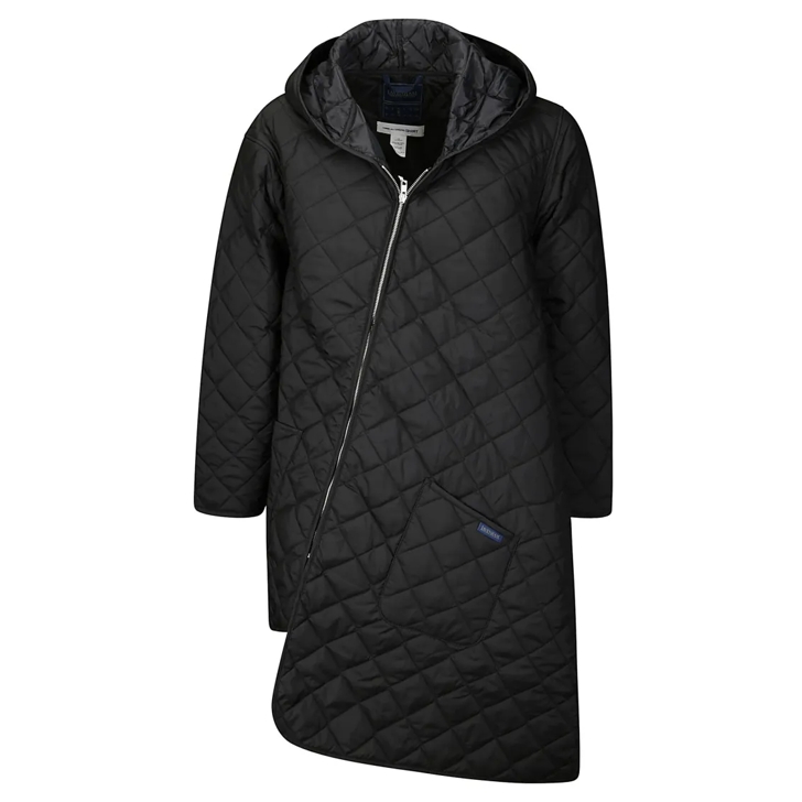 Comme des Garcons Quilted Padded Jacket Black | Donzen jassen