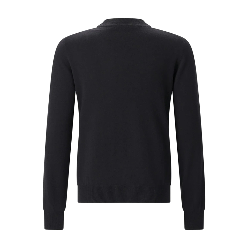 Gran Sasso Pull à col roulé Pullover aus Schurwolle & Kaschmir dunkelblau(Image 5)