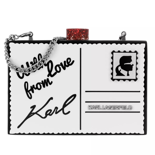 Karl Lagerfeld Postcard Minaudiere Crossbody Black Sac à bandoulière