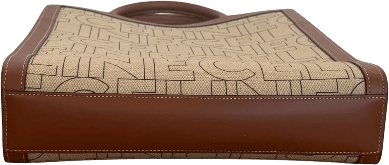 Thumbnail - Celine Crossbody Bags - Celine Cabas Vertical Logo Tote Bag Beige - Gr. unisize - in Bunt - für Damen