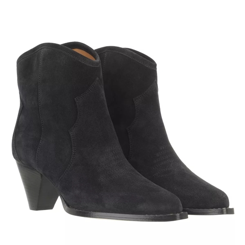 Isabel Marant Darizo Ankle Boots Faded Black Ankle Boot