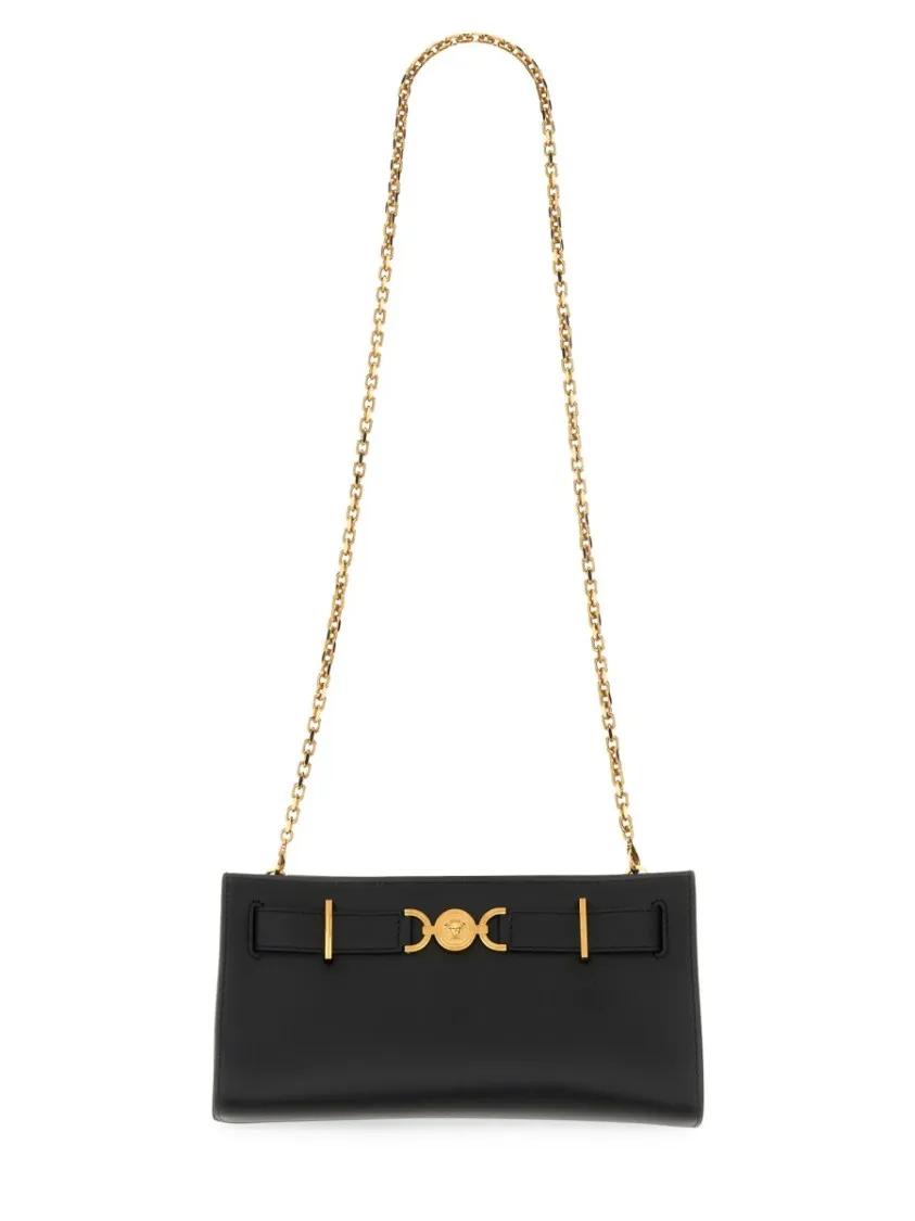 Versace Clutches "Jellyfish '95" Clutch Bag in zwart