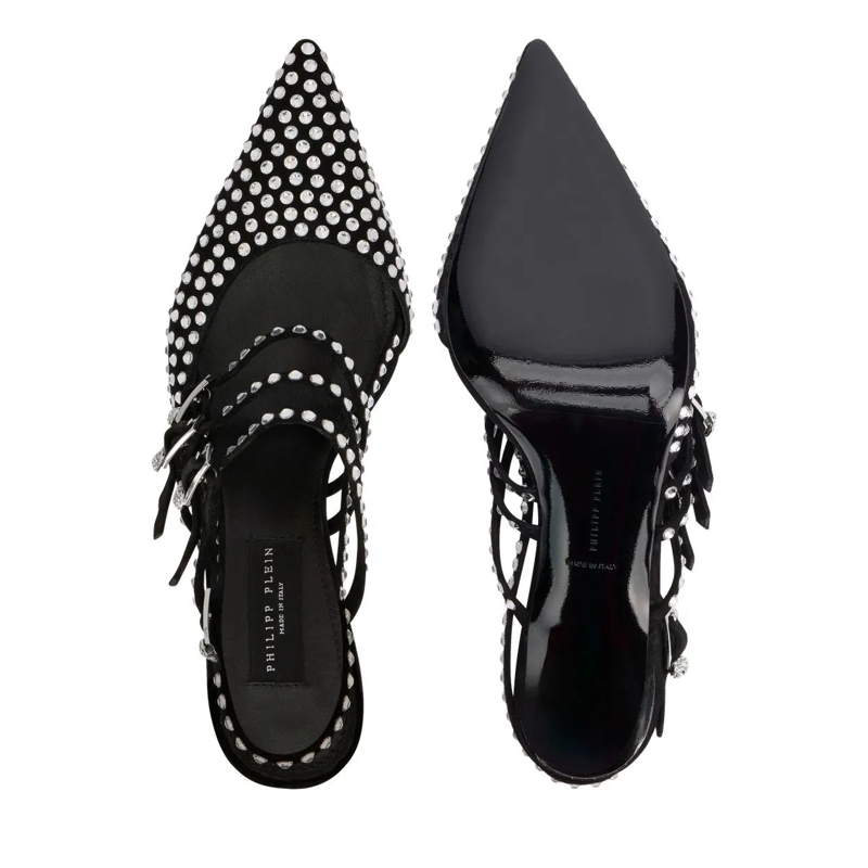 Philipp Plein Pumps Zeigen Sie Ihre modische Seite mit diesen Sling-Ba schwarz(Image 5)