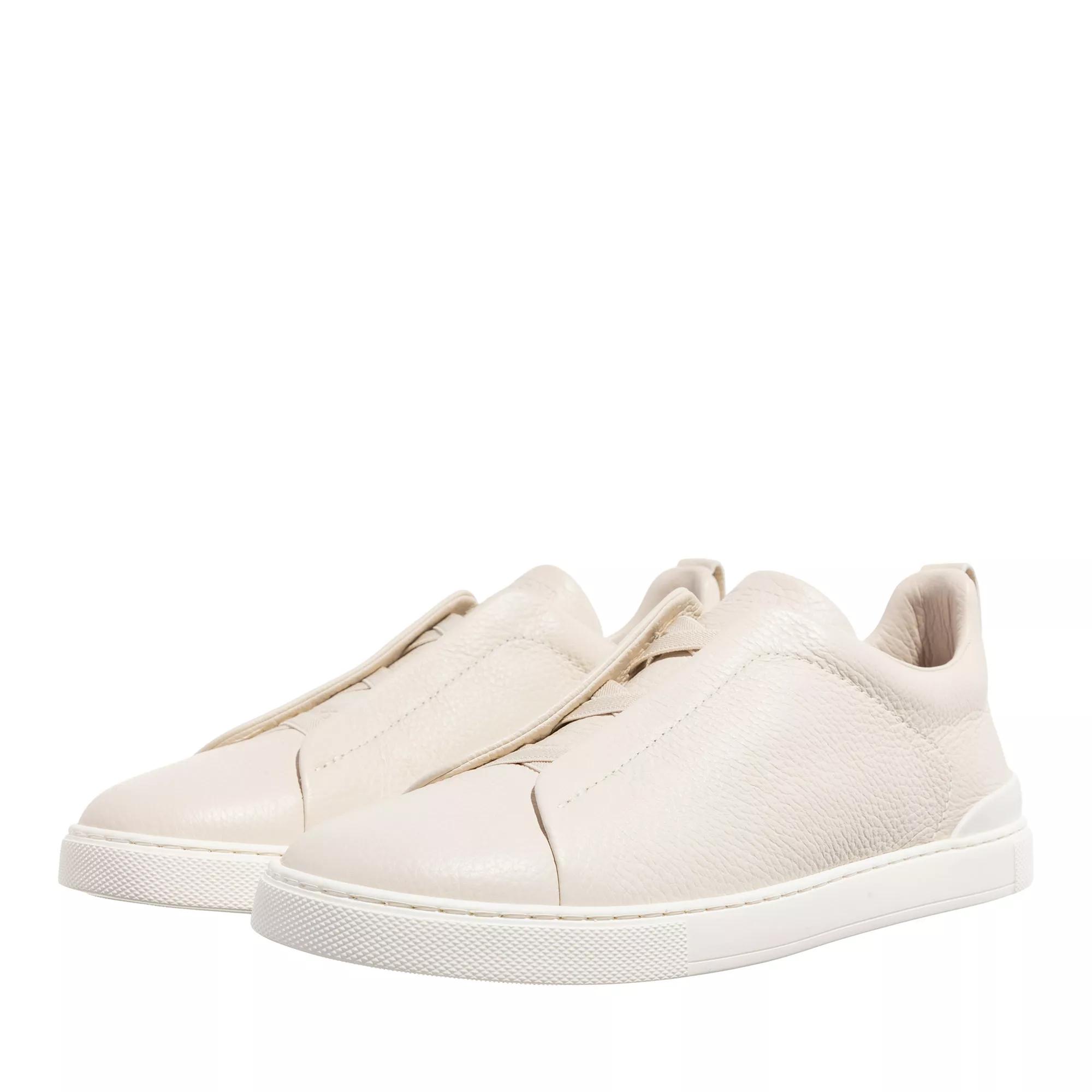 Zegna Sneakers - Low-Top Sneaker - Gr. 10 - in Creme - für Damen