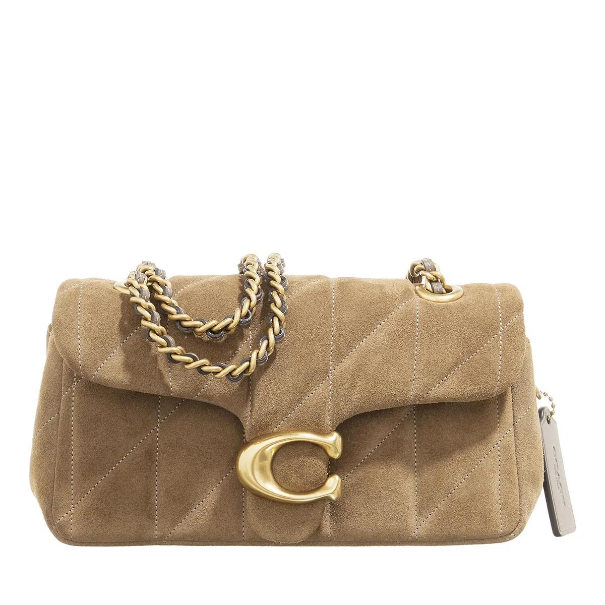 Coach Crossbody Bags - Quilted Suede Tabby Shoulder Bag 20 With Chain - Gr. unisize - in Braun - für Damen