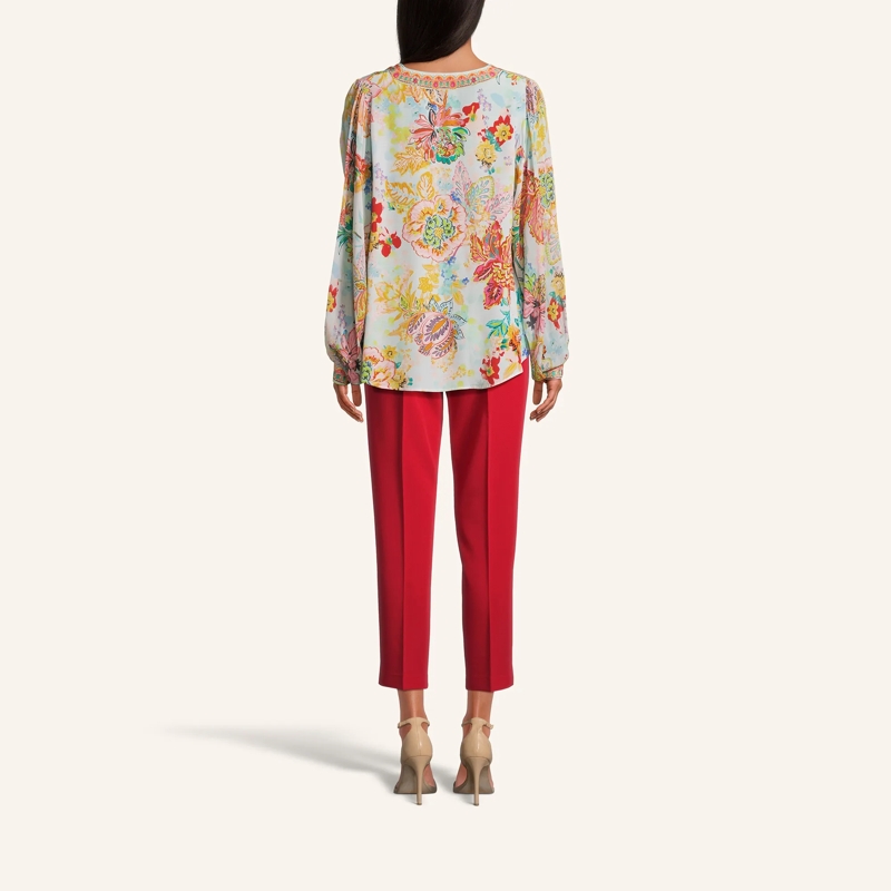 Princess goes Hollywood Bluse Bluse mit Schmucksteinen rot (Image 3)