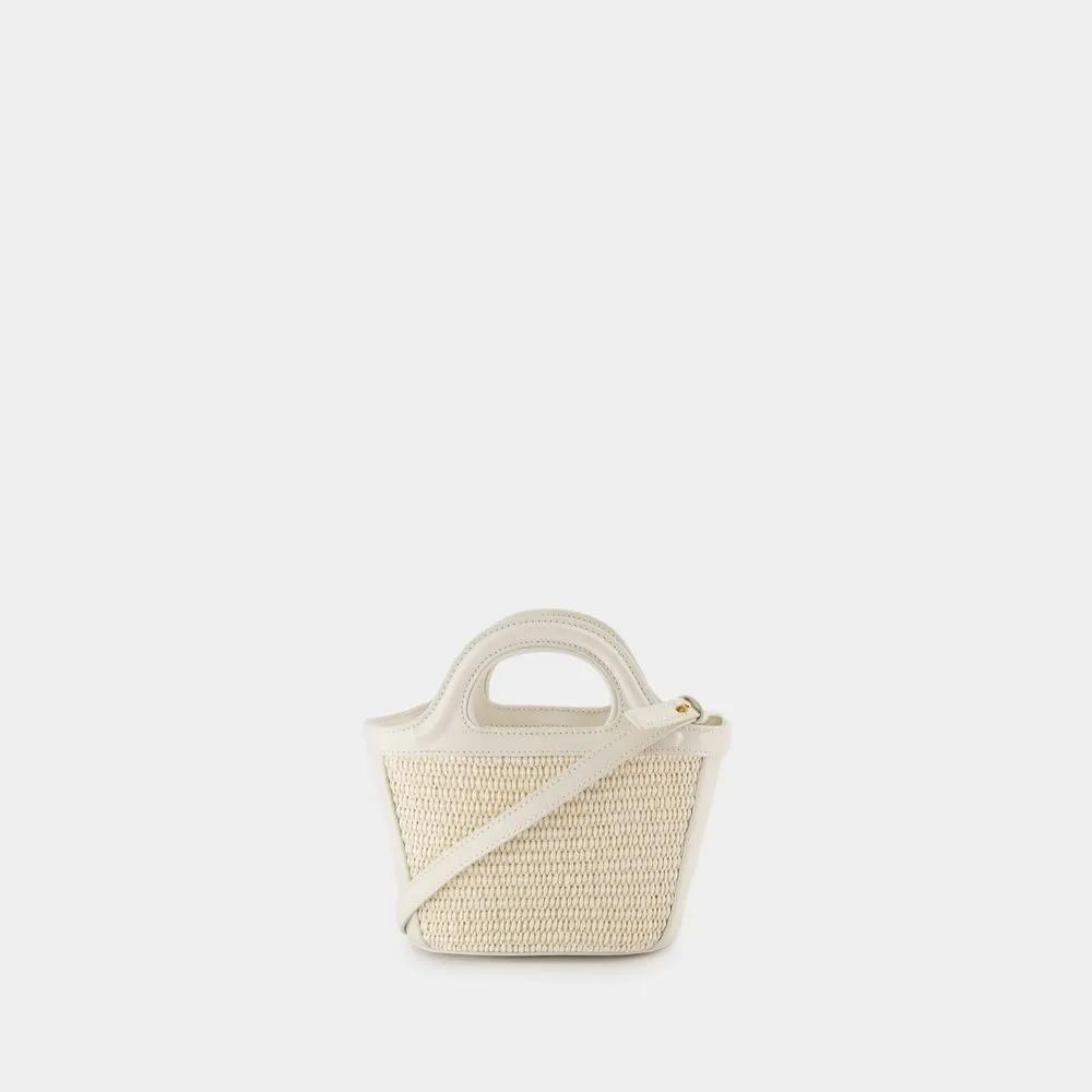 Marni Totes & shoppers Tropicalia Micro in wit