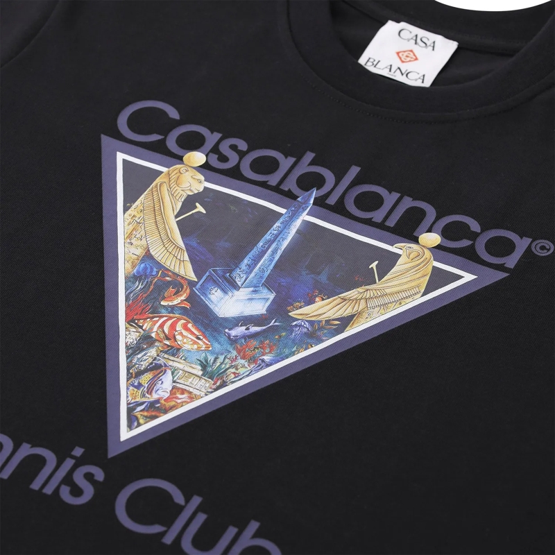 Casablanca T-shirt T-Shirt aus Baumwolle schwarz(Image 4)