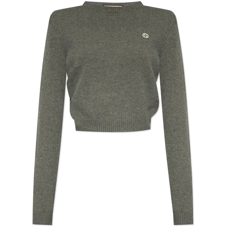 Black sweater gucci clearance