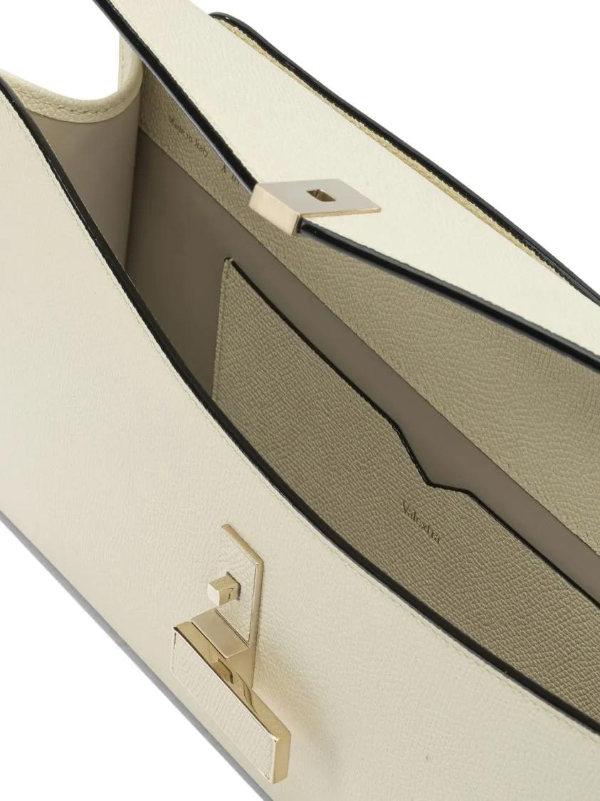 Thumbnail - Valextra Clutches - "Isis" Clutch With Shoulder Strap - Gr. unisize - in Grau - für Damen