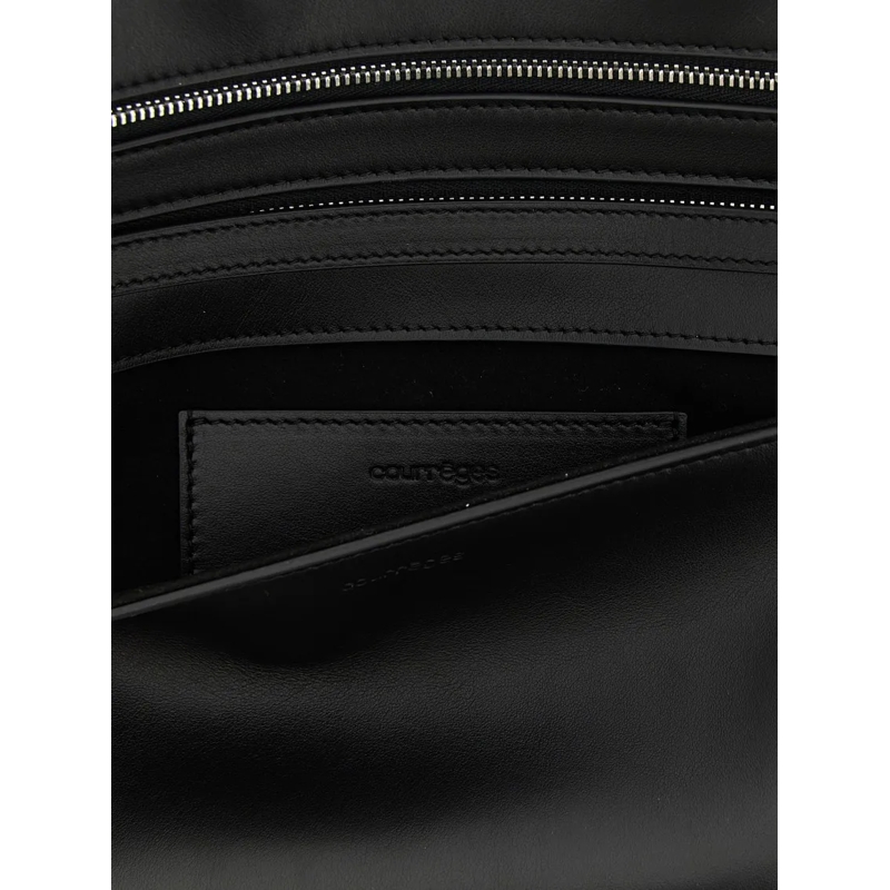 Courrèges Schultertasche Wrist Clutch Schwarz(Image 4)
