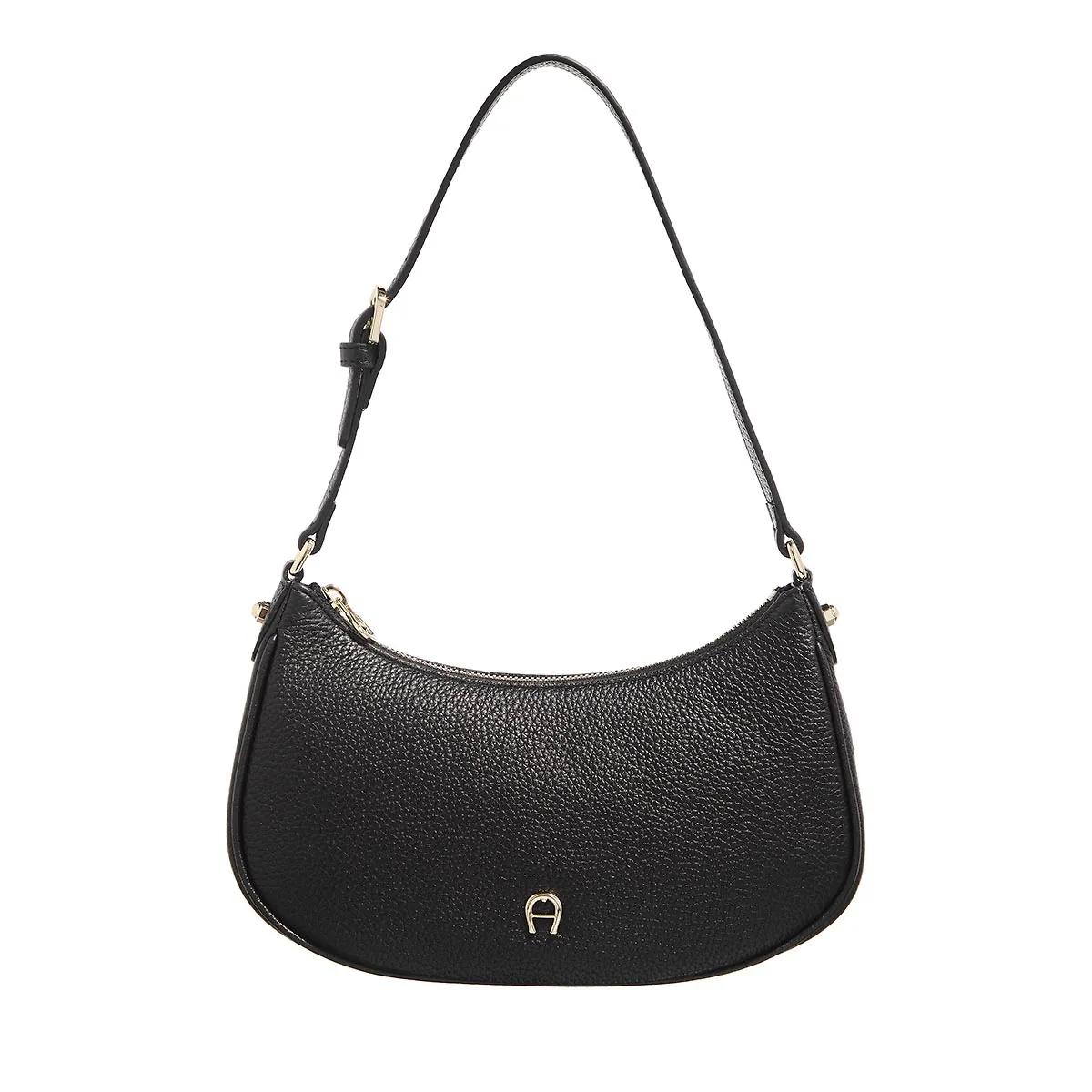 Aigner Hobo Bag - Diadora - Gr. unisize - in Schwarz - für Damen