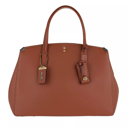 Coach Glovetanned Leather Cooper Carryall Saddle Draagtas