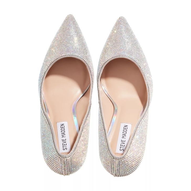 Steve Madden Evelyn R Silver Iridescent Pump