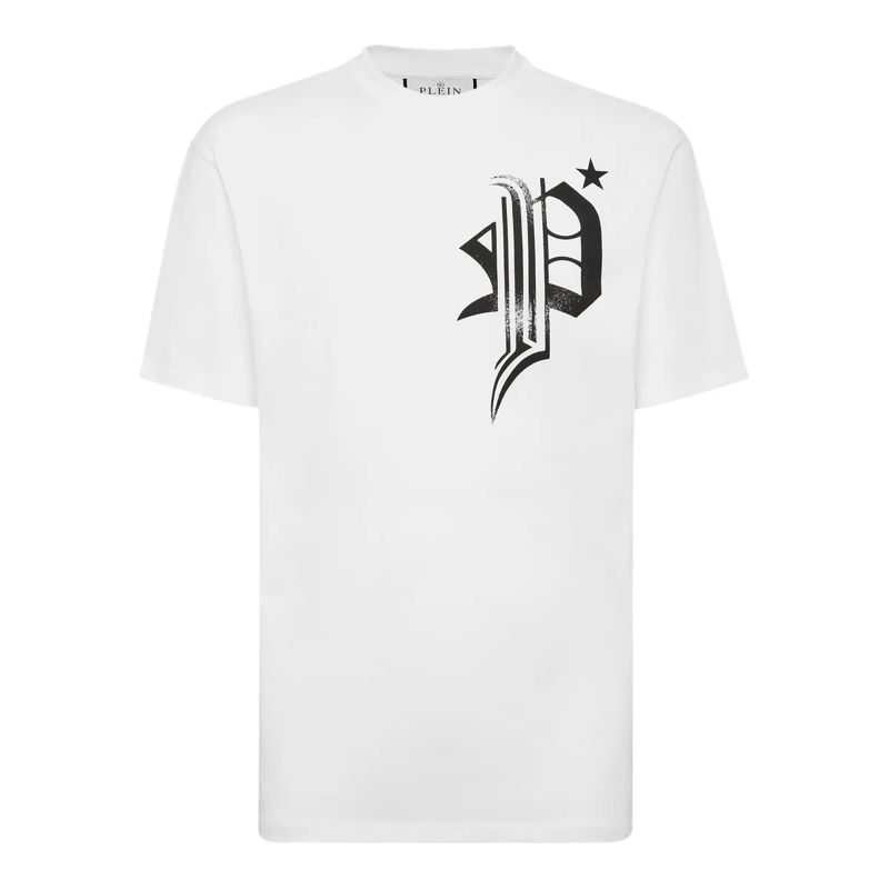 Philipp Plein T-Shirt T-Shirt Skull weiss