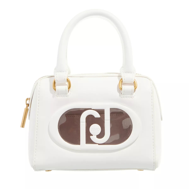 LIU JO Bowling Bag Ecs Xs Satchel Off White