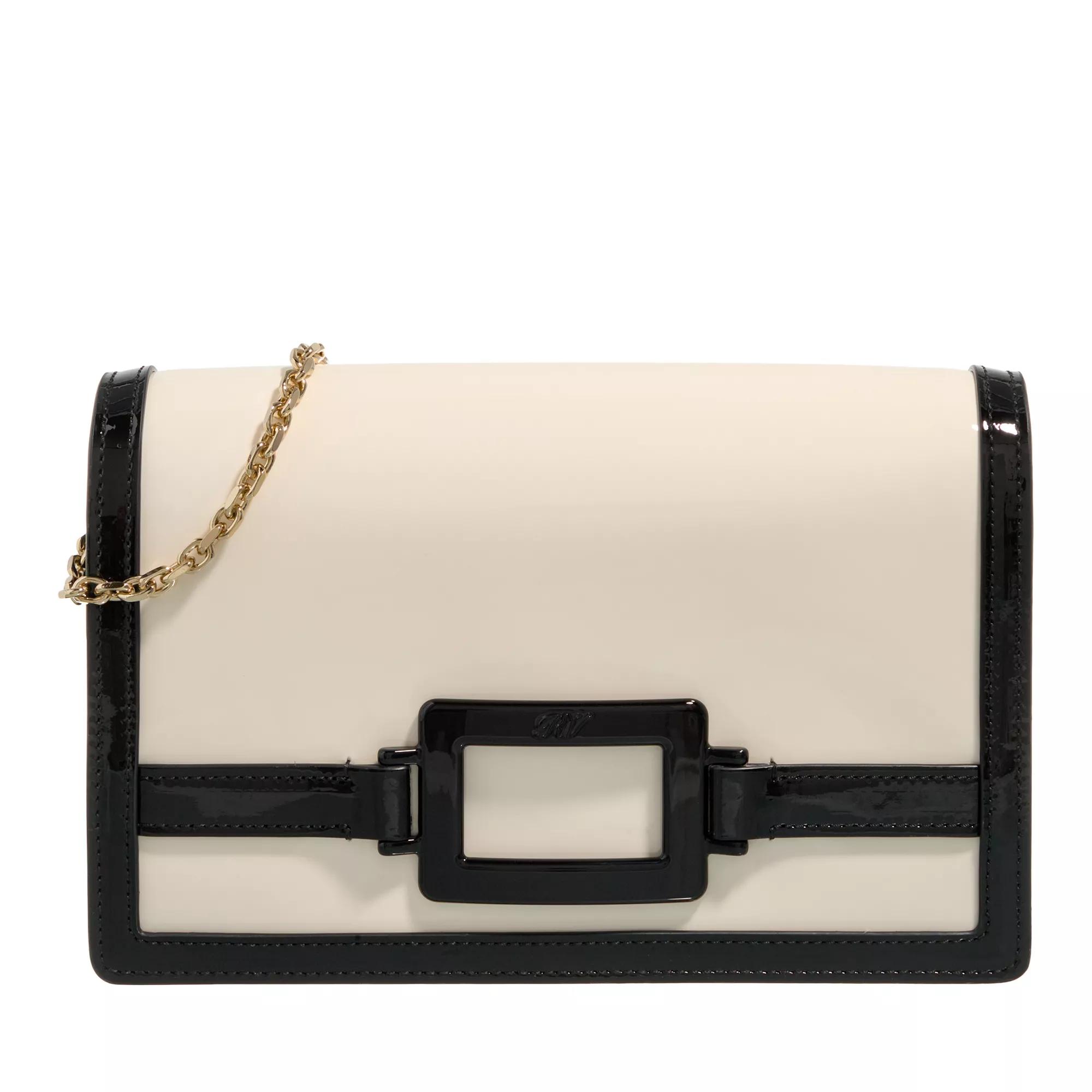 Roger Vivier Crossbody Bags - Belle Vvier Voyage Clutch - Gr. unisize - in Creme - für Damen