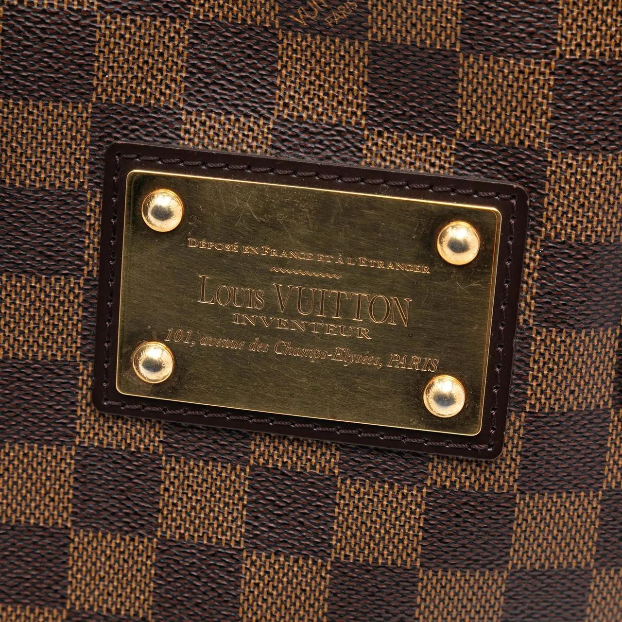 Thumbnail - Louis Vuitton Shopper - Damier Ebene Hampstead MM - Gr. unisize - in Braun - für Damen