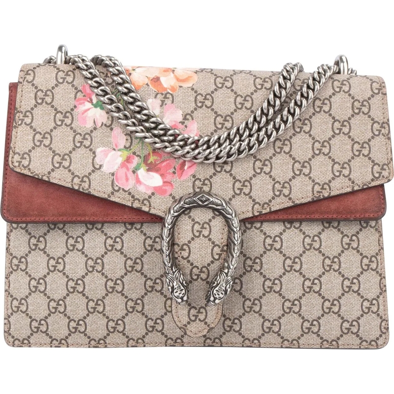 Gucci Schultertasche Gucci GG Monogram Floral Dionysus Shoulder Bag mehrfarbig