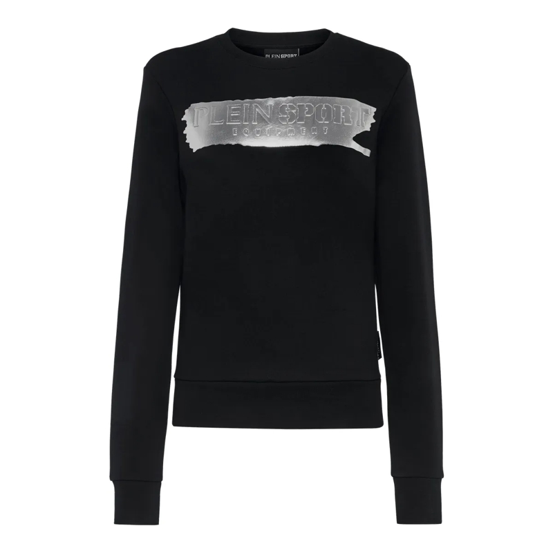 Plein Sport Top Sweatshirt schwarz